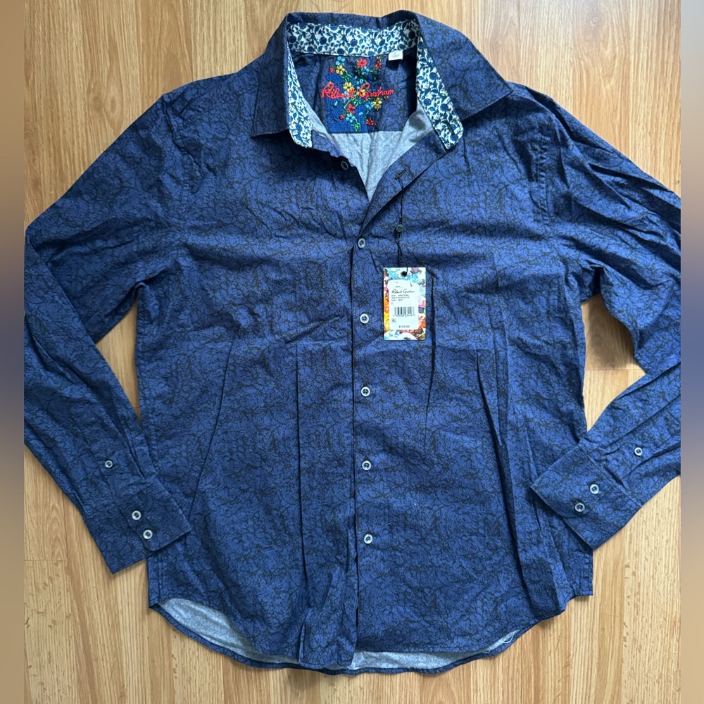 Robert Graham button down dress shirt size large